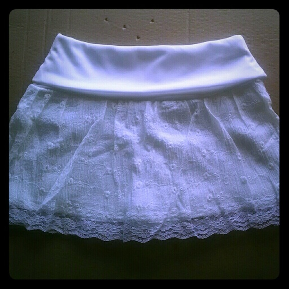 Girls cuffed waste skirt shorts scooter skort
